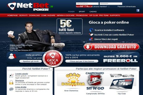 E' Arrivato il Nuovo Bonus Esclusivo NetBet Poker