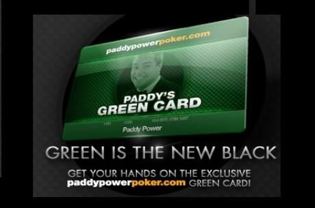 Paddy Power Poker Unveil Paddy's Green Card