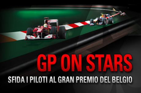 PokerStars: Competi con i piloti del Granpremio del Belgio nel GP on Stars