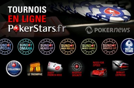 Pokerstars.fr : les perfs online du dimanche 7 août