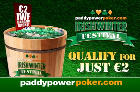Free Bets and €2 Irish Winter Satellites from Paddy Power Poker