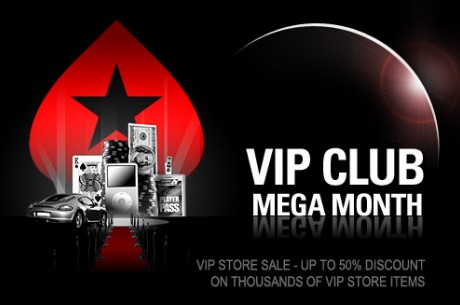 Time is Running Out For VIP Mega Month at PokerStars