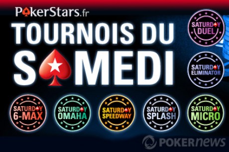 PokerStars.fr muscle son offre de tournois du samedi