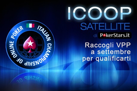 Esclusivo Satellite PokerNews per l'ICOOP di PokerStars