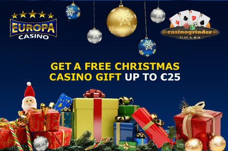 Celebrate this Christmas with free bonus cash at Europa Casino
