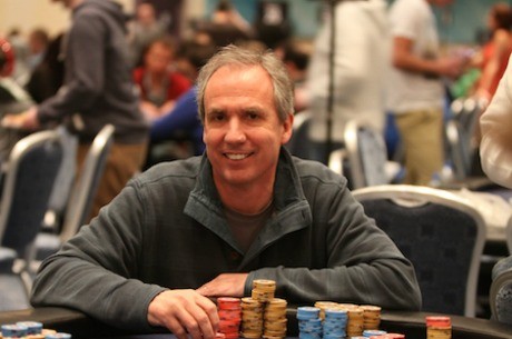 Alan Gilmore, líder del Día 2 del UKIPT Galway