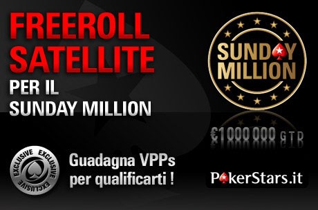 Tornano le grandi promozioni di PokerNews: vinci il Sunday Million su PokerStars.it!