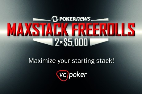 This is the Last Day to Qualify for the Victor Chandler $5,000 MaxStack Freeroll!