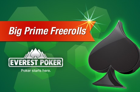 Qualify for the $75,000 Guarantee Everest Poker Big Prime