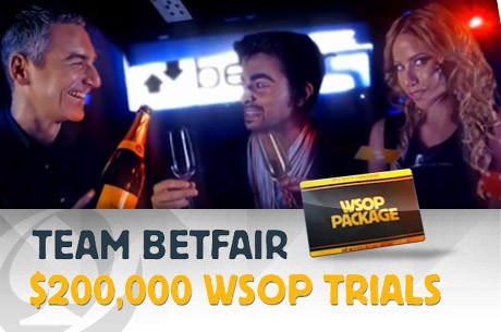 Conquiste o seu Pacote World Series of Poker Experience de $4,000 e Junte-se ao Time Betfair