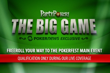 PokerNews To Stream PartyPoker Big Game Live!