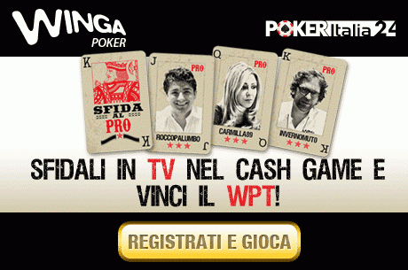 "Sfida al Pro" con Winga Poker!