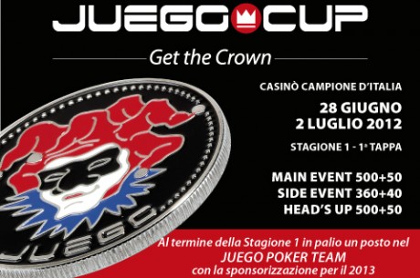 Juego Cup, la grande novità del poker live!