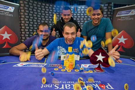 Petar Zografov, vainqueur de l'Eureka Poker Tour Bulgarie 2012 (48.745€)
