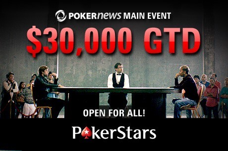 Com Premiação de $30,000, PokerNews Main Event Começa na Segunda-Feira