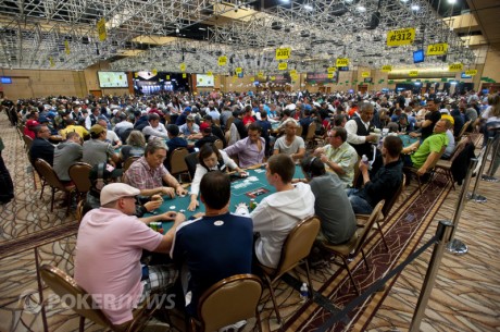 Tournoi Main Event 2012 : un Jour 1C record pour des World Series of Poker historiques