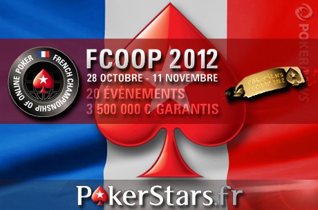 Pokerstars.fr dévoile le programme du FCOOP 2012