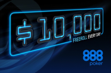 Celebrate 888poker's 40 Millionth Tournament With a $10,000 Freeroll Every Day!