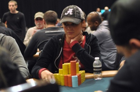 2012-13 World Series of Poker Circuit Horseshoe Hammond Day 2: Claudia Crawford Leads