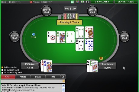 Run It Twice - A Nova Opção da PokerStars