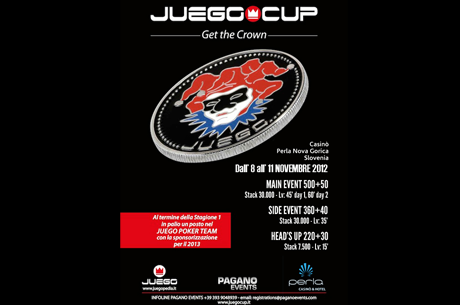 Segui la Juego Cup in esclusiva su PokerNews Italia!