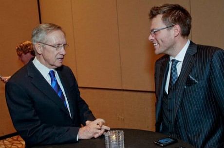 Chad Elie y Harry Reid