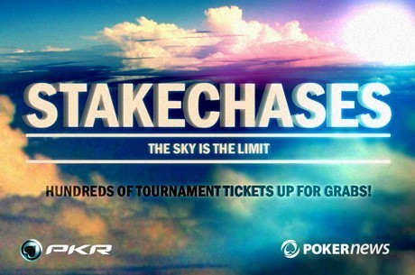 Earn $250 in Tournament Tickets in the PokerNews-Exclusive PKR StakeChases