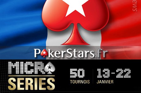PokerStars Micro Series : 50 tournois, 800k garantis (13-22 janvier 2013)