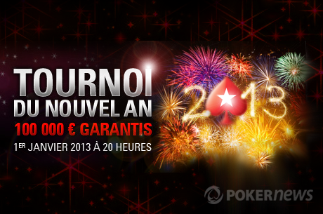 Tournoi nouvel an 100.000€ garantis ce soir sur PokerStars