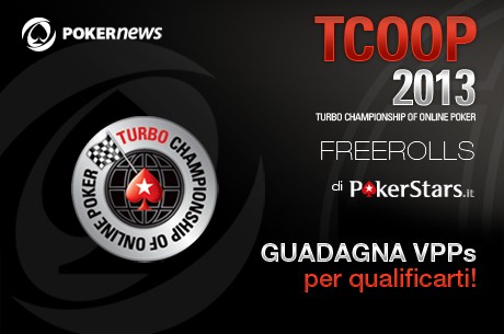 Non perdere il freeroll su PokerNews Italia per il TCOOP!