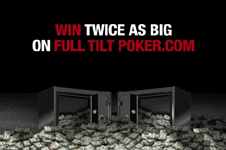 Ganhe a sua Fatia de Mais de $5 Milhões na Semana das Garantidas Dobradas do Full Tilt Poker