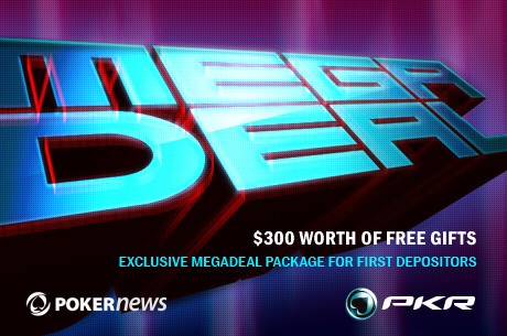 Sign up for a PKR Account and be Rewarded with a MEGADEAL!
