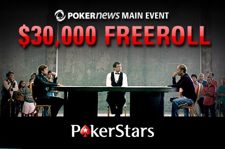 Win a Share of $30,000 in the PokerNews $30k Main Event Freeroll at PokerStars