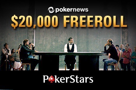 Ganhe uma Fatia de $20,000 no Freeroll Exclusivo PokerNews no PokerStars em 05 de Setembro
