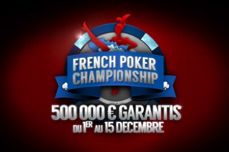 Tournois PMU.fr : 500.000€ garantis sur le French Poker Championship