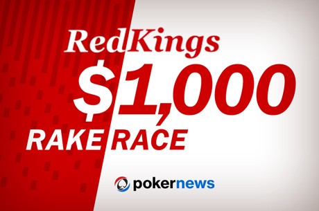 $1,000 Rake Race This Week at RedKings Poker!