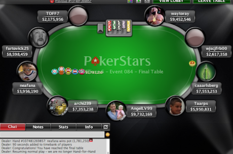 MicroMillions 6: TOFF7 Vence Evento #84 ($11,048)