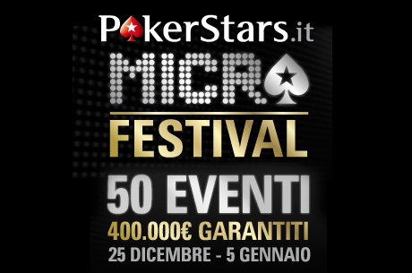 Su PokerStars.it è tempo di Microfestival!