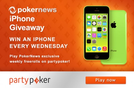 Win a New iPhone 5S Every Wednesday on partypoker!