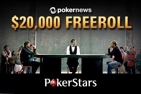 Jogue um Freeroll de $20,000 Exclusivo PokerNews no PokerStars!