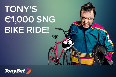 Ganhe a sua parte dos €1,000 na Promoção SNG Bike Ride do TonyBet!