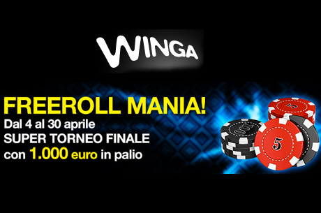 Su Winga Poker è tempo di Freeroll Mania!