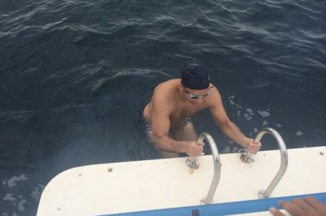 Sorel Mizzi es un autentico "fish" en el mar