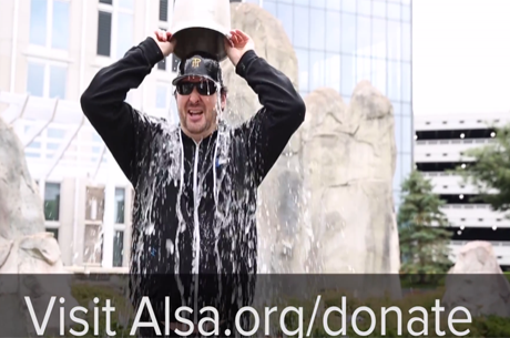 Esfandiari e Hellmuth Fazem ALS Ice Bucket Challenge