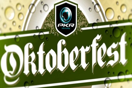 PKR Oktoberfest : Série de tournois de poker online jusqu'au 02 novembre