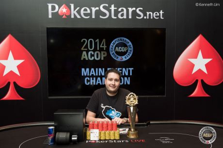 Gabriel Le Jossec Wins 2014 PokerStars.net APPT Season 8 ACOP Main Event