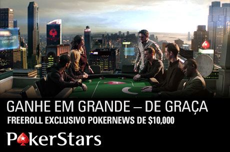 Freeroll Exclusivo de $10,000 dia 5 de Dezembro no PokerStars
