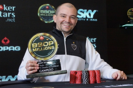 BSOP Millions Omaha Couchevel: Rafael Caiaffa É Campeão