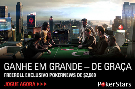 Freeroll de US$2,500 no Dia 6 de Março no PokerStars