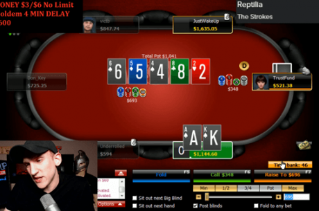 Poker : Shuffle up and Twitch !